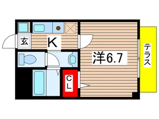 フォーリーフ要町【1階】の間取り