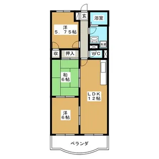 F・S・C【2階】の間取り
