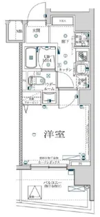 スクエアシティ東神奈川【2階】の間取り