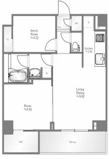 ARTESSIMO GLEIS【2階】の間取り