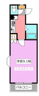 ドミール板橋本町【3階】の間取り