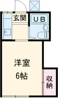 HH_さわやかハイツ【1階】の間取り
