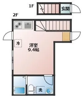 エマージテラス練馬光が丘【2階】の間取り
