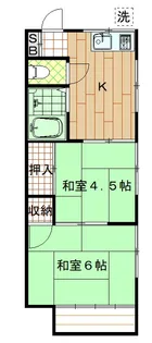 グリーンヒル【2階】の間取り