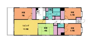 ウェルフェア原町【2階】の間取り