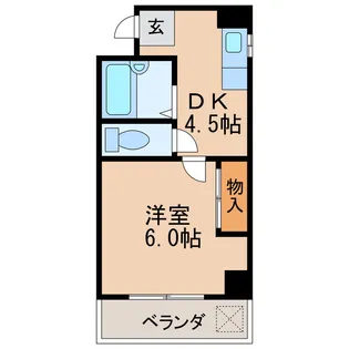 コーポ葵【3階】の間取り