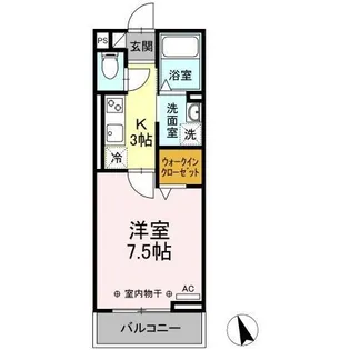 D-Hills山下【2階】の間取り