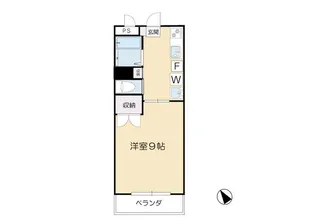 トミーハイツ【1階】の間取り