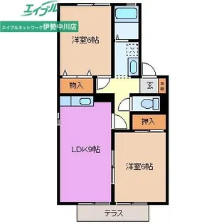 ファミリア21 A【1階】の間取り