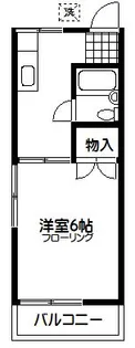 コーポ畠山【2階】の間取り
