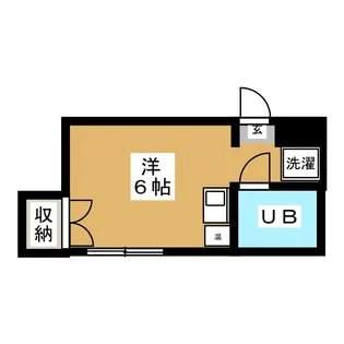 コーポコバヤシ上高井戸【4階】の間取り