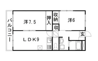 ハーモニー和合I【2階】の間取り
