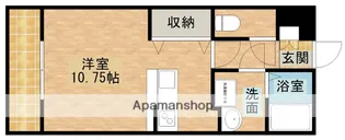 DIVA(ディーバ)【4階】の間取り