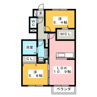 FabiolaII【1階】の間取り