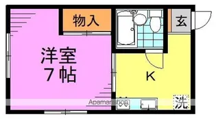 ヴィレッジI【3階】の間取り
