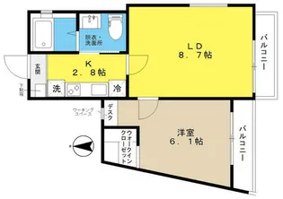 さくら目白【2階】の間取り