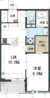 Copain de 英祥【2階】の間取り