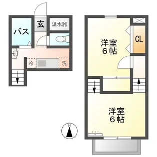 YASURAGIの間取り