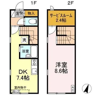ブランドールの間取り