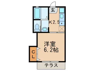 Wisteria砧【1階】の間取り