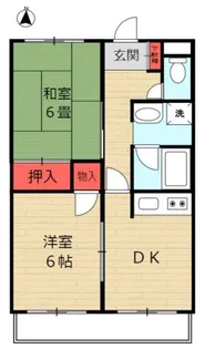 平沼ハイツ【3階】の間取り