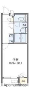 クレイノドゥマンII【1階】の間取り