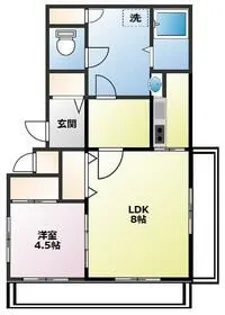 中央ハイツ佐藤【3階】の間取り