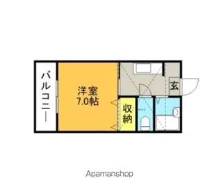 パディイン皿山【1階】の間取り