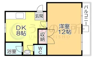 天神ウエノビル【3階】の間取り
