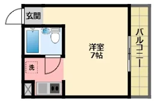 レジデンシア甲子園口【2階】の間取り