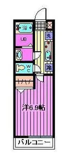 リブリ・ゆり本町【3階】の間取り