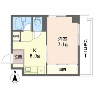 ファミーユ倉田【3階】の間取り