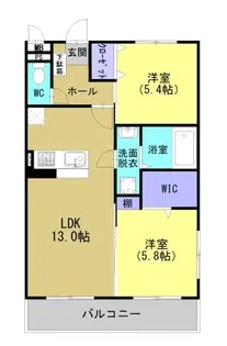 プランドールソフィアVII【4階】の間取り