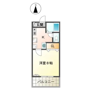 リベラル【2階】の間取り