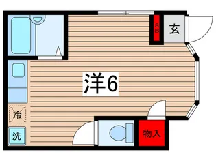 オリ-ブII【1階】の間取り