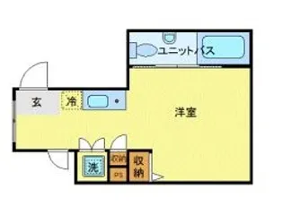EAST RISE 由比ガ浜B【2階】の間取り