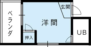 第3昭和町マンション【5階】の間取り