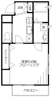 サンフォレスト【3階】の間取り