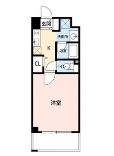 アークフレア【1階】の間取り