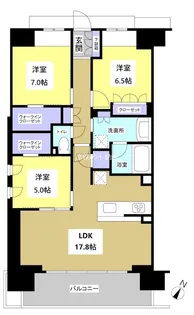 ブライトタウン天竜川駅前フレシア(0901)【9階】の間取り