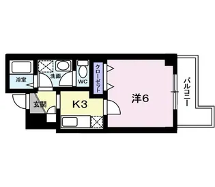 エスポワール古川【3階】の間取り