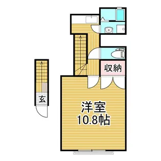ビューラー下妻【1階】の間取り