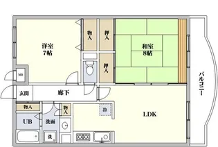 アベニール【4階】の間取り