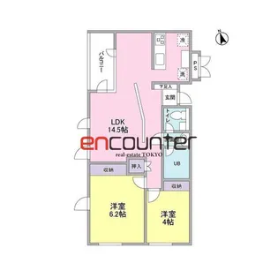 榎本ビル【3階】の間取り