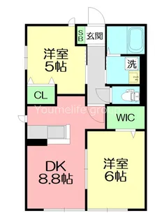 神奈川県小田原市蓮正寺【アパート】の間取り