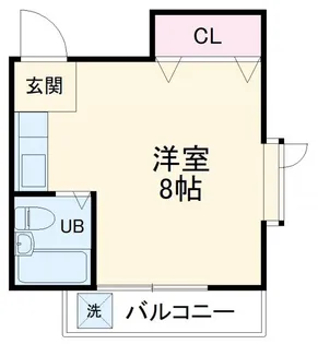 エルム宝月【2階】の間取り
