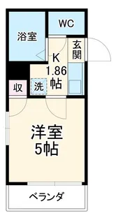 カンパネーラ相武台【3階】の間取り