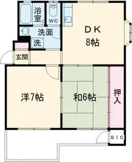 コーポハナイ【2階】の間取り