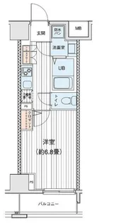 BPRレジデンス町田【10階】の間取り
