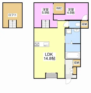 メゾンT・S【1階】の間取り